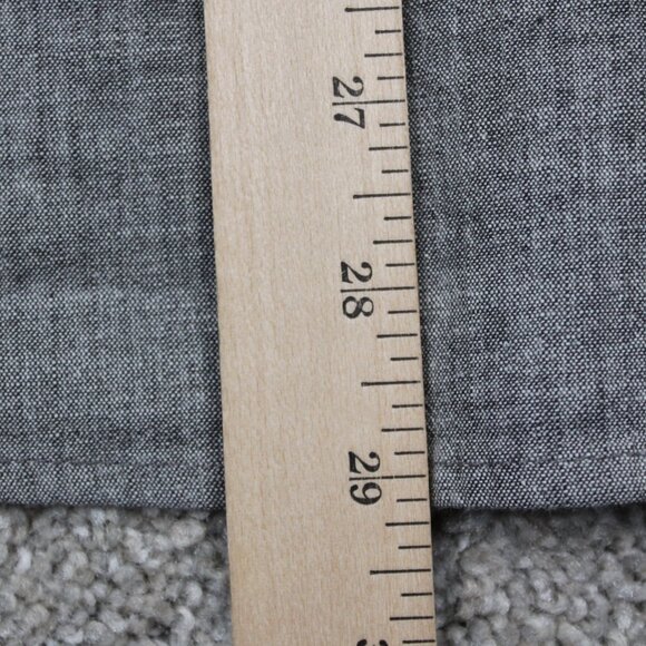 Tailor Vintage Luxe Performance Shirt Adult XL Gray Long Sleeve Stretch Button - Picture 9 of 10